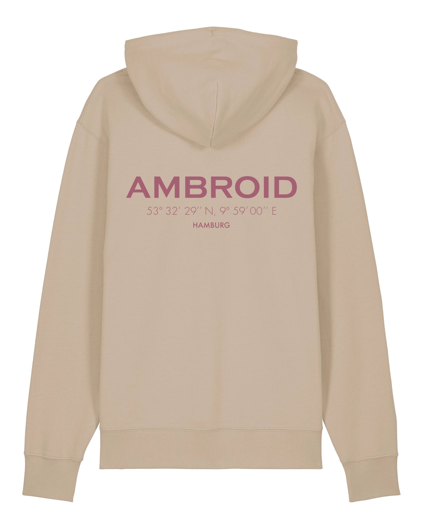 Hoodie Unisex Hamburg Desert / Printcolour selectable