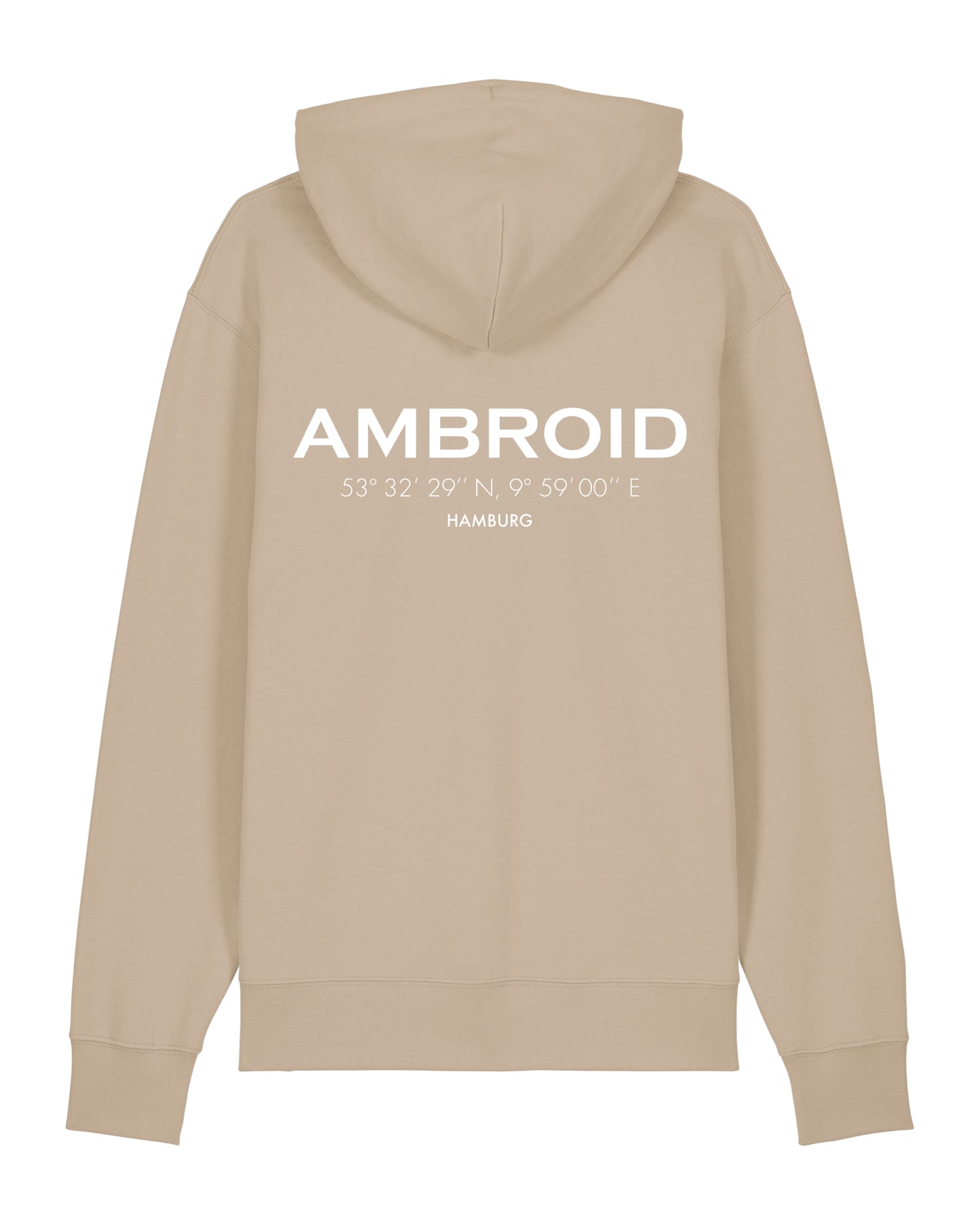 Hoodie Unisex Hamburg Desert / Printcolour selectable