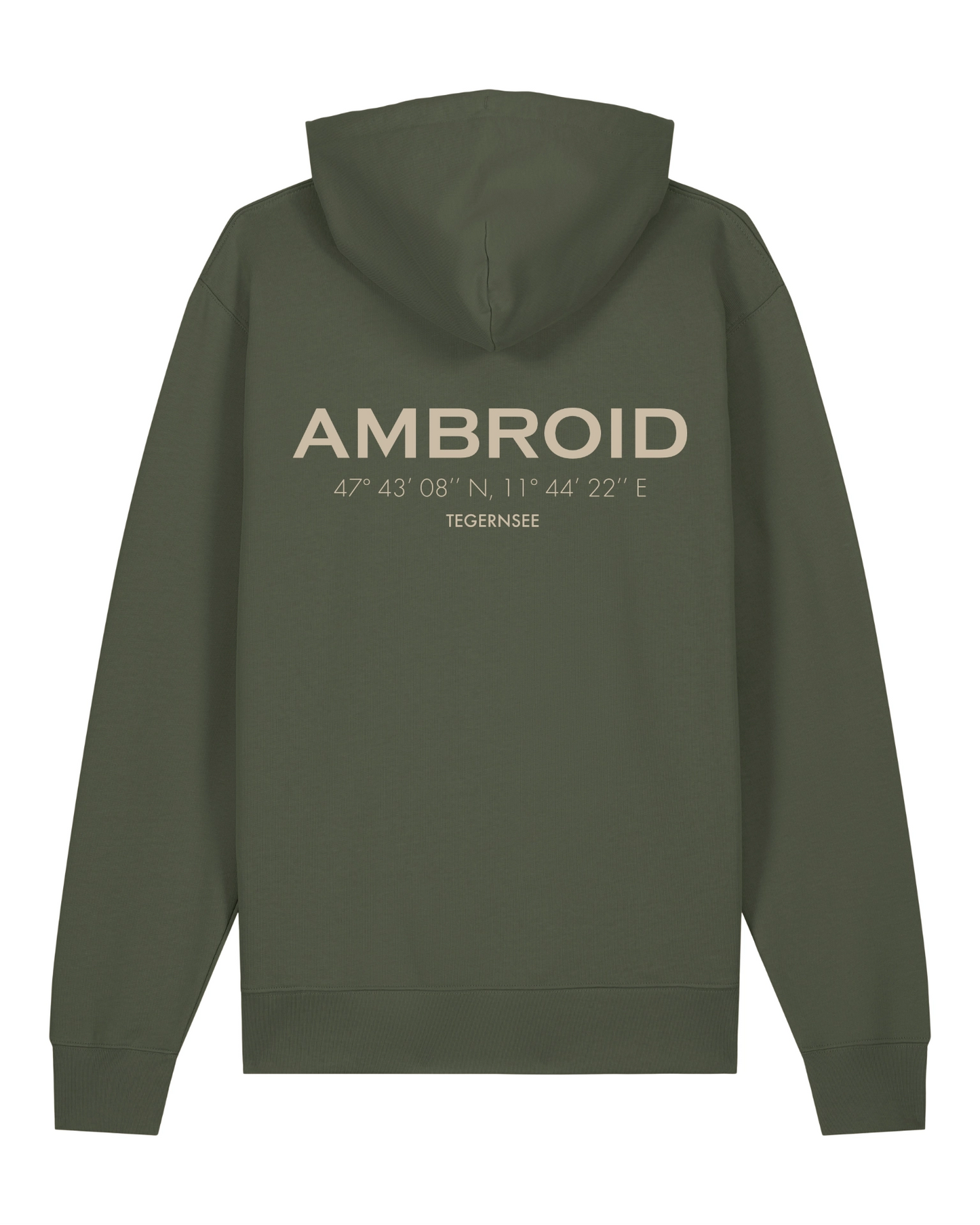 Hoodie Unisex Tegernsee Olive / Printcolour selectable