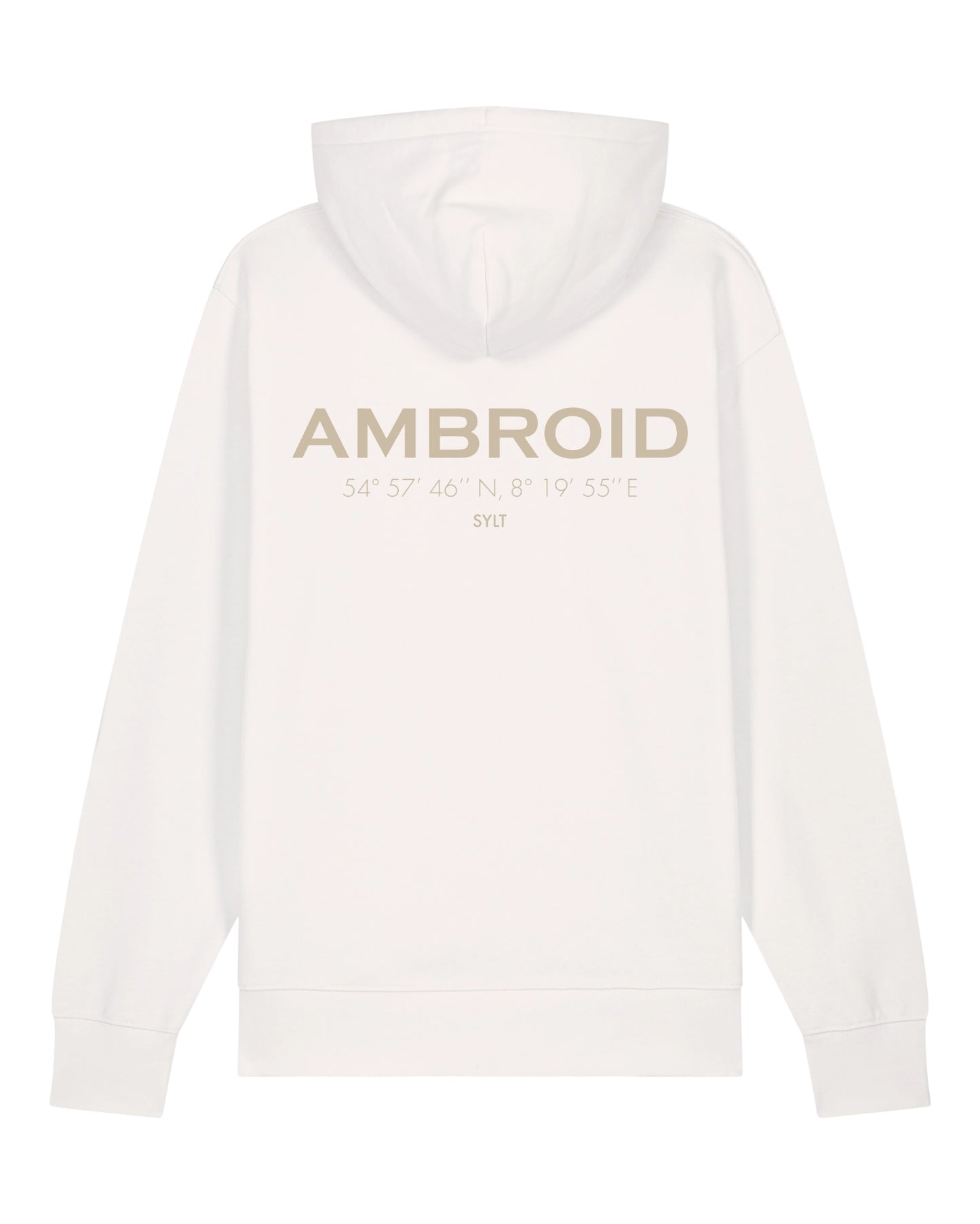 Hoodie Unisex Sylt Off-White / Printcolour selectable