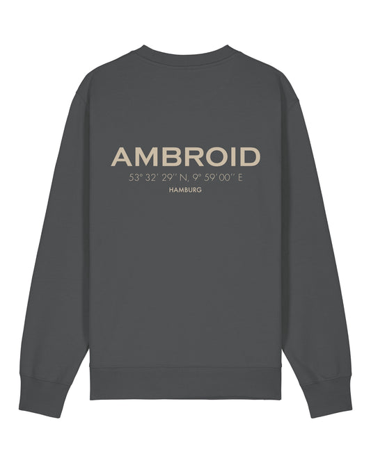 Sweatshirt Unisex Hamburg Anthracite / Printcolour selectable