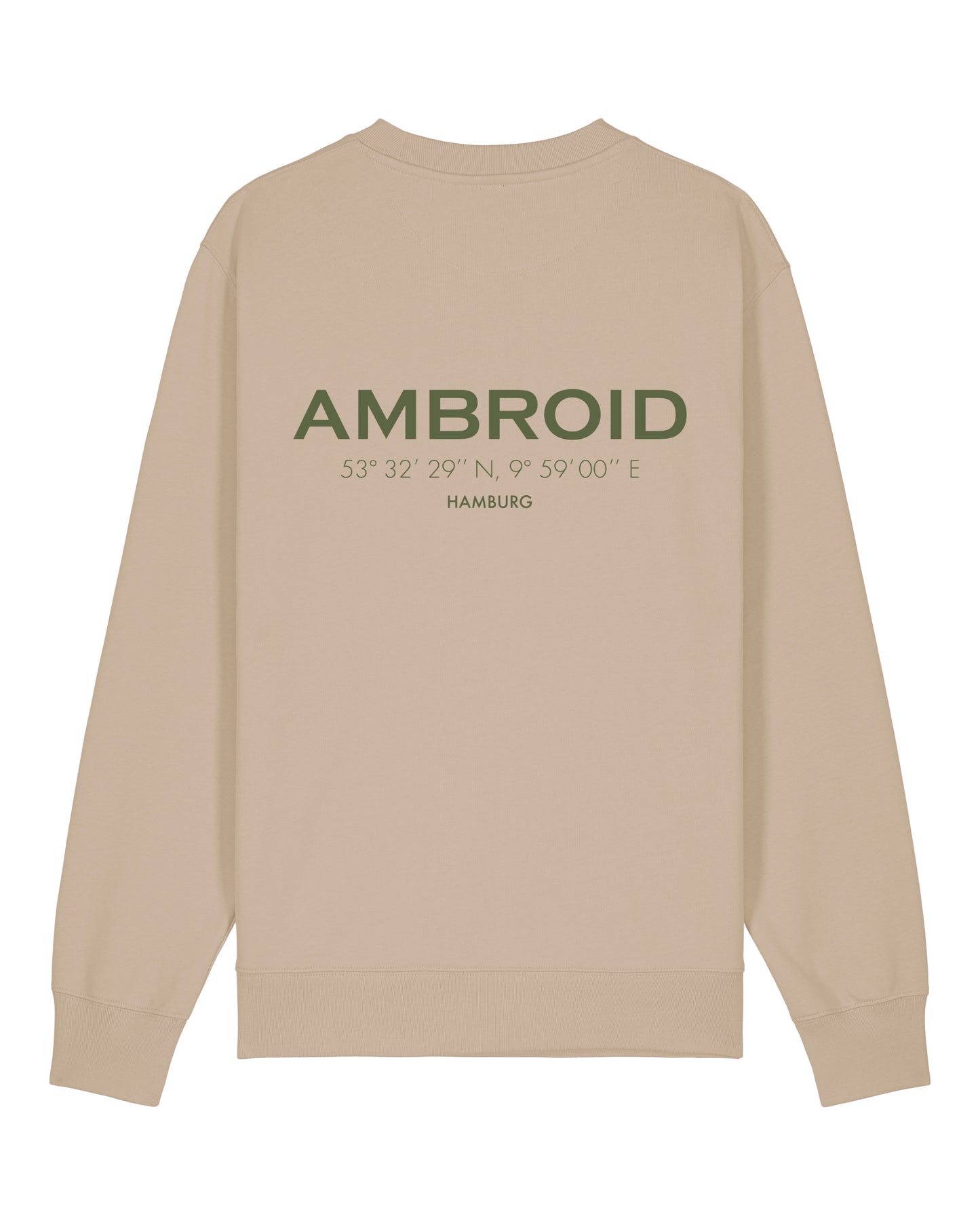 Sweatshirt Unisex Hamburg Desert / Printcolour selectable