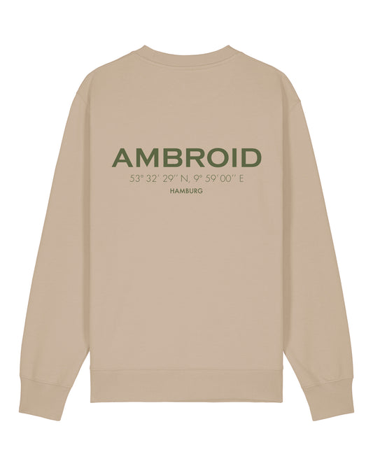 Sweatshirt Unisex Hamburg Desert / Printcolour selectable