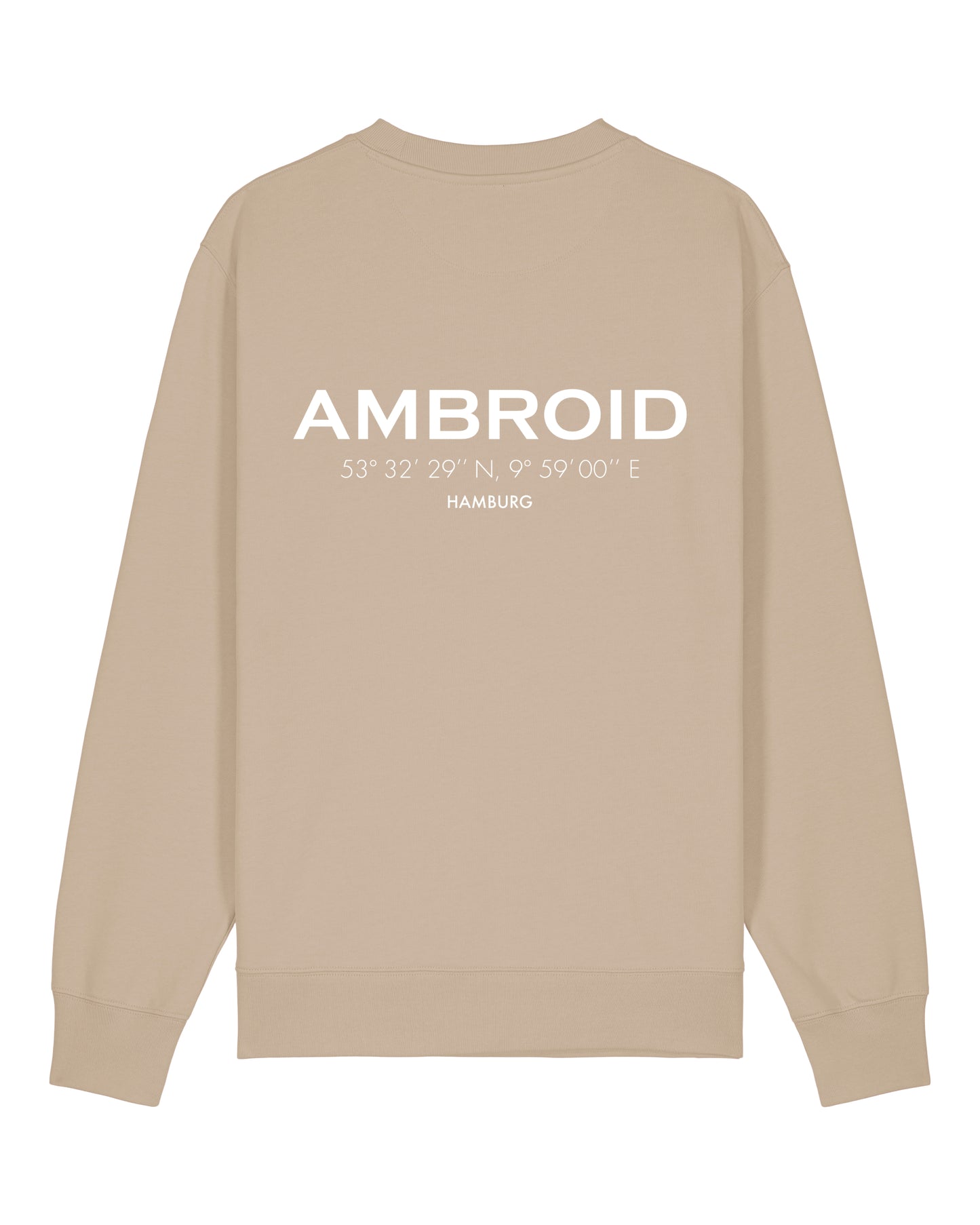 Sweatshirt Unisex Hamburg Desert / Printcolour selectable