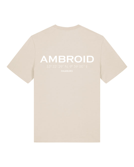 T-Shirt Unisex Hamburg Sand / Printcolour selectable