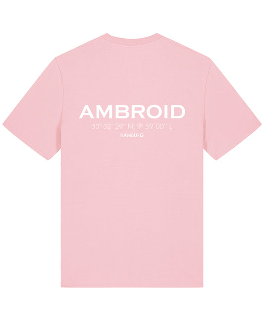 T-Shirt Women Hamburg Pink / Printcolour selectable